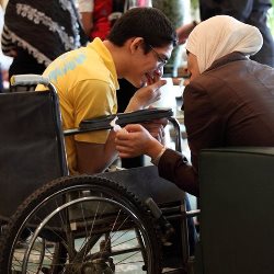 Youth talking at Ability Summit